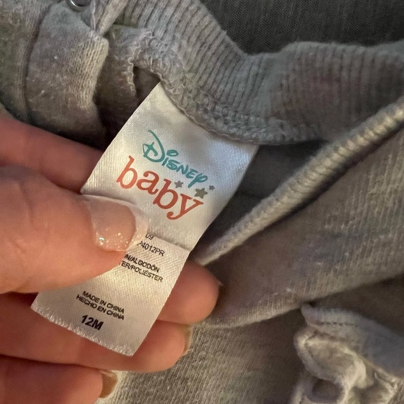 Baby Girls Disney Princess Fleece Pullover 12 months - Picture 6 of 6